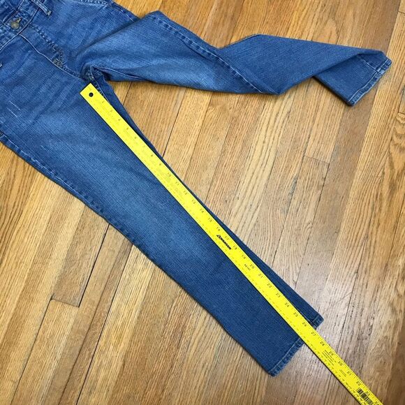 Gap Kids Factory Girls Denim Jeansn Overalls Size  14 - Picture 12 of 16